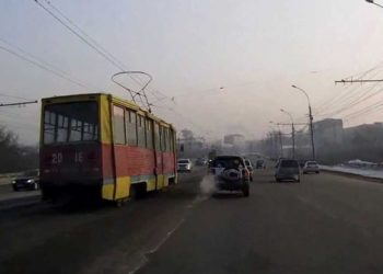 Движение трамваев по проспекту Дзержинского закрывается в пятницу