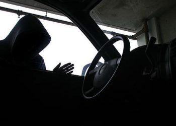 Вор украл из автомобиля со спящим мужчиной освежитель воздуха, магнитолу и зеркало заднего вида