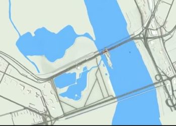 При строительстве четвертого моста через Обь не потребуется массово сносить жилье