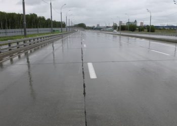 Пошедший трещинами Бугринский мост отремонтировали по гарантии