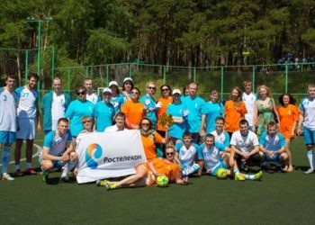 «Ростелеком» в Новосибирске выиграл благотворительный турнир по мини-футболу