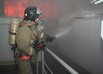 Минувшей ночью горел Новосибирский электродный завод