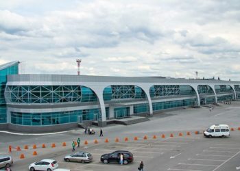 Обновленный международный терминал Толмачево открыли во время визита Дмитрия Медведева