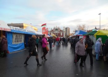 46 миллионов рублей оставили новосибирцы за неделю на «белорусском базаре»