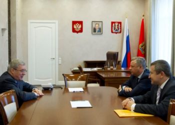 Президент «Ростелекома» обсудил с красноярским губернатором Универсиаду