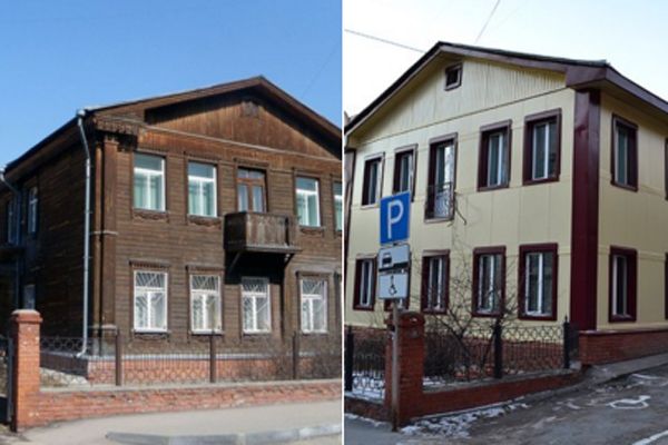 Памятник деревянного зодчества в Новосибирске «закатали» в сайдинг