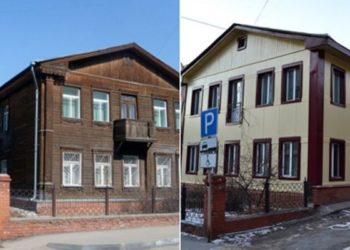 Чиновники НСО «закатали» в сайдинг памятник архитектуры под воздействием холода и сырости