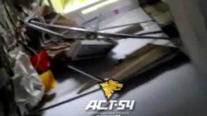 В детской больнице Новосибирска рухнул потолок (видео)