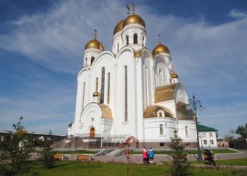 Пьяный сибиряк поджог двери храма из-за того, что его не пустили в церковь