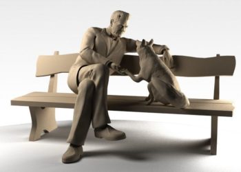 В новосибирском Академгородке появится памятник ученому с прирученной лисой