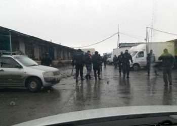 ОМОН нагрянул в новосибирский ТГ «Левобережный»