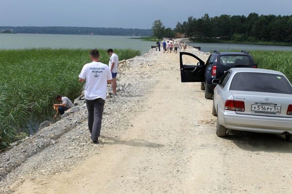 Облсуд признал незаконной дорогу на один из островов Новосибирского водохранилища