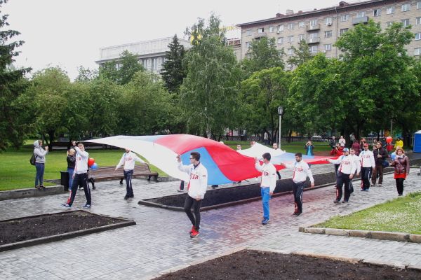 День России в Новосибирске (фоторепортаж)