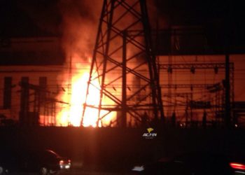 Трансформатор взорвался на ТЭЦ-2 в Новосибирске