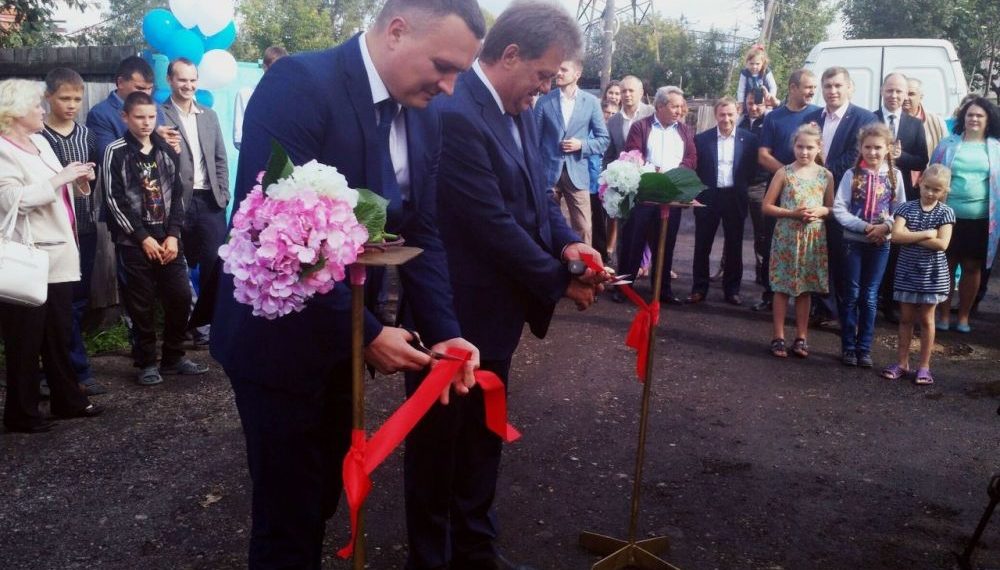 В соседнем Томске в торжественной обстановке открыли уличную колонку