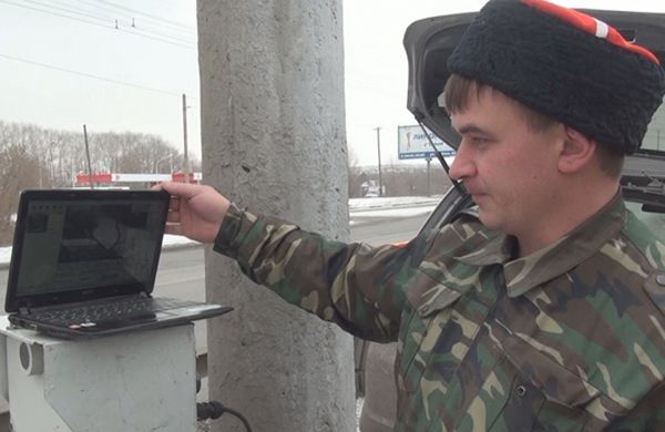 Казаки будут выписывать сибирякам штрафы за неправильную парковку