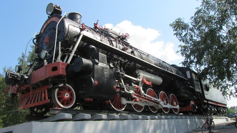 Паровоз начала 1950-х пройдет по мосту через Обь в «Ночь музеев» в Новосибирске