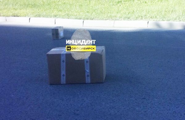 «ГАЗель» «Почты России» рассыпала посылки по дороге в Новосибирске