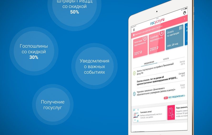 За 2018 год сибирские пользователи мобильного приложения «Госуслуги» подали 1,4 млн заявок