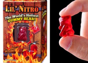 Изготовлен самый острый мармеладный мишка