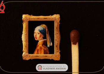 Шедевр Вермеера воспроизвел в миниатюре сибирский Левша