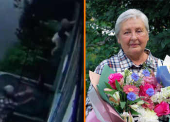 Коллаж: 42.МВД.РФ и запись камеры видеонаблюдения