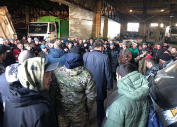 Забастовку объявили сотрудники новосибирского мусороперевозчика