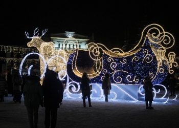 Декорации проекта «Новосибирск — новогодняя столица России» демонтируют за 8 млн рублей