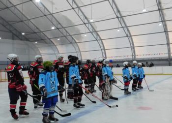 Крытую хоккейную коробку открыли в Кыштовском районе