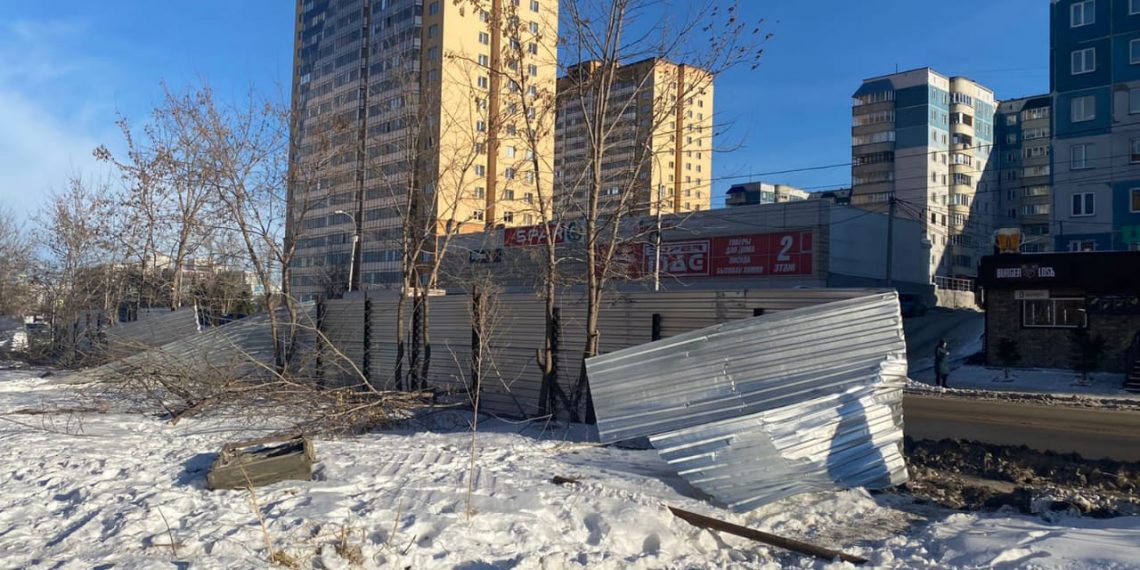 Ларьки появятся на месте будущего сквера на улице Высоцкого