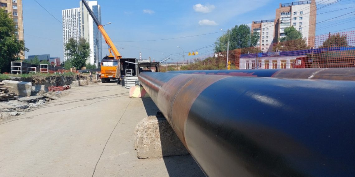 В Новосибирске представлена интерактивная карта ремонта теплосетей в 2023 году