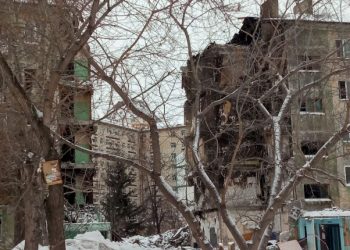 Стены дома на Линейной, 39 укрепят после взрыва