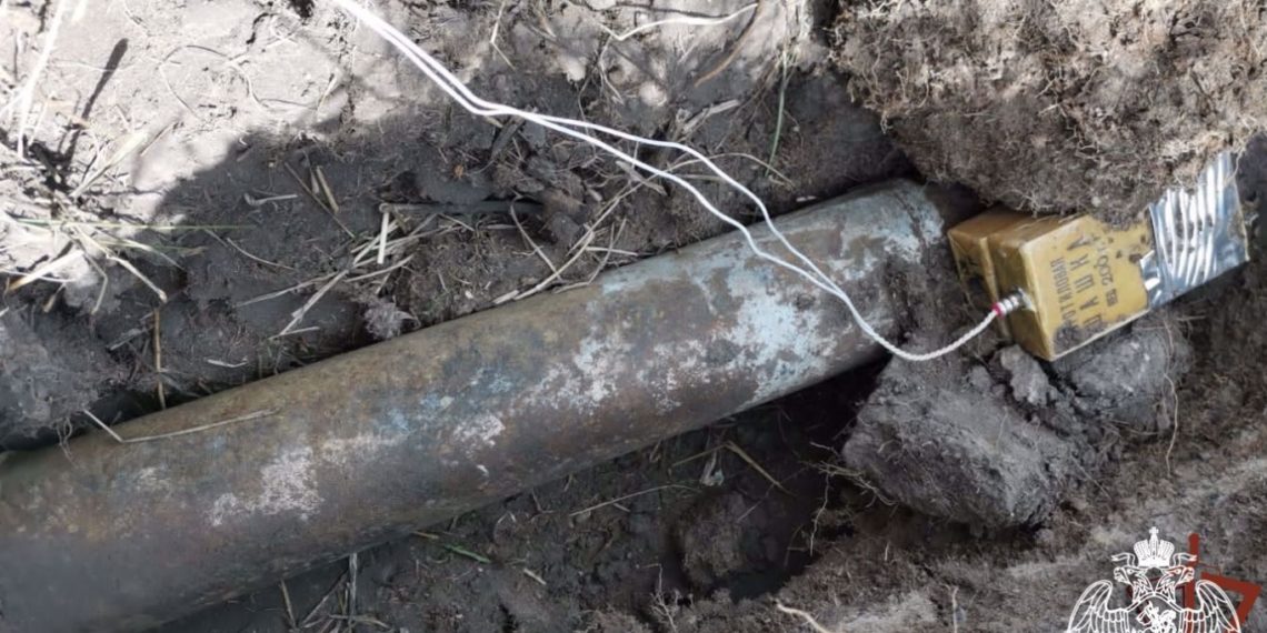 В селе под Новосибирском жители нашли боевой снаряд времен ВОВ