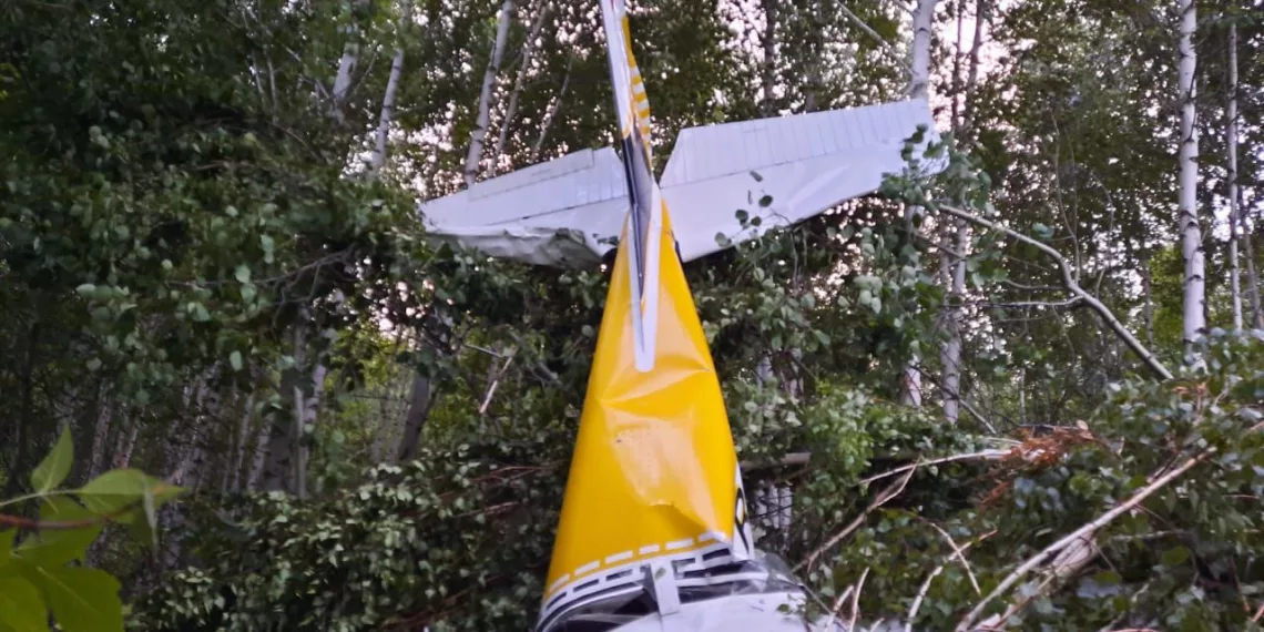 Стала известна причина жесткой посадки легкомоторного самолета в Новосибирске