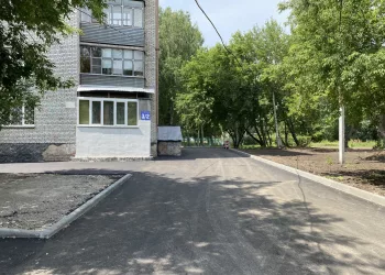 Завершился первый этап благоустройства Хилокского микрорайона