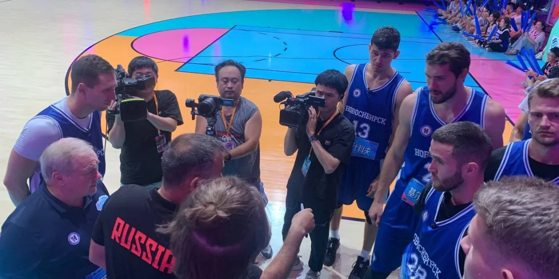 Баскетбольный клуб «Новосибирск» участвует в китайском реалити-шоу