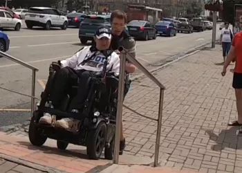 Бастрыкин заинтересовался углом наклона пандуса в центре Новосибирска