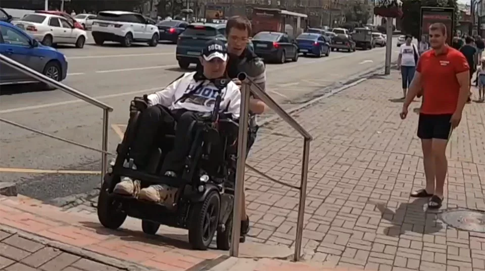 Бастрыкин заинтересовался углом наклона пандуса в центре Новосибирска