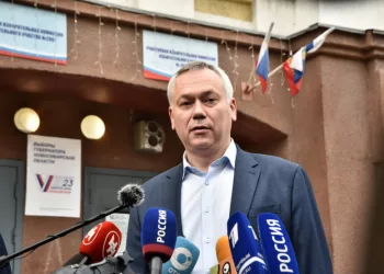 Андрей Травников проголосовал на выборах Губернатора Новосибирской области