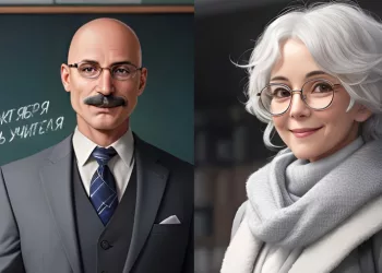 Сибиряки создали портреты первых учителей с помощью нейросети