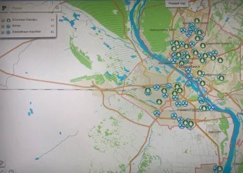 В Новосибирске запустили карту с катками и елочными базарами