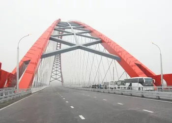 Бугринский мост вошел в топ самых впечатляющих мостов России