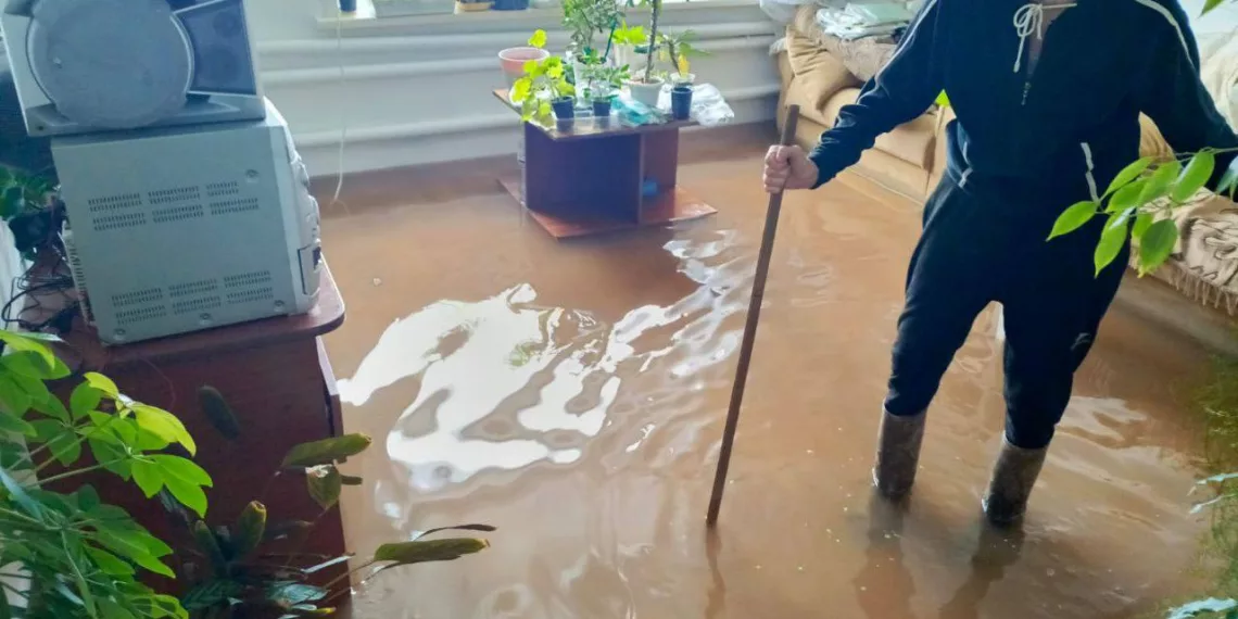 В селе Михайловском на Алтае затопило 34 участка и шесть домов