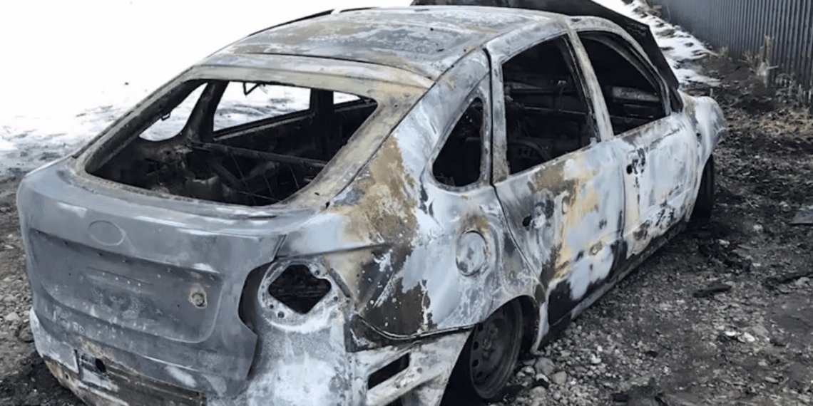 Новосибирец пойдет под суд за поджог машины на Алтае