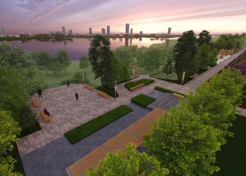 Набережная на улице Саввы Кожевникова лидирует в голосовании за зелёные зоны Новосибирска