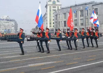 Выяснилось, какие улицы перекроют для репетиции парада Победы в Новосибирске
