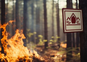 Высокая пожароопасность объявлена в 9 районах Новосибирской области