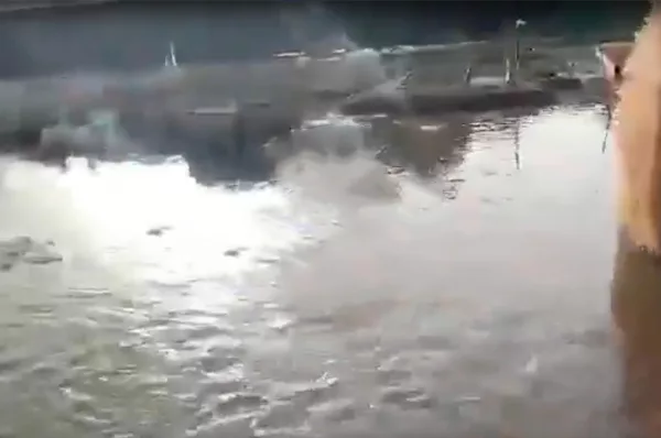 Прокуратура занялась затоплением улицы поселка Верх-Тула под Новосибирском