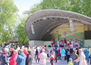Праздник добра и улыбок: День защиты детей отпраздновали в парке Берёзовая роща в Новосибирске