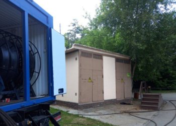 В Новосибирске зоопарк остался без света из-за повреждения ЛЭП